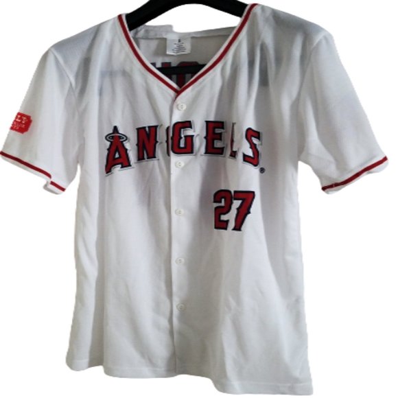 mike trout youth jersey
